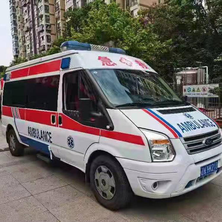 夏邑长途救护车护送病人返乡
